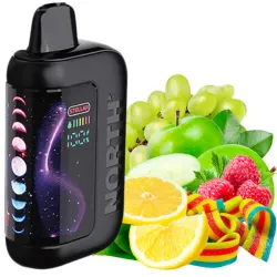 Disposable Pods North Stellar Sour Edition 40000 Puffs - Sour Candies (5%)