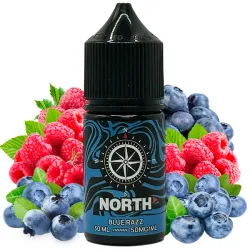 E-Liquid NORTH Salt Nic 5% - Blue Razz 30 ml