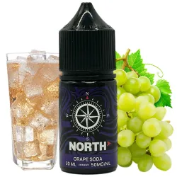 E-Liquid NORTH Salt Nic 5% - Grape Soda 30 ml