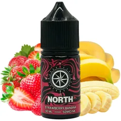 E-Liquid NORTH Salt Nic 5% - Strawberry Banana 30 ml