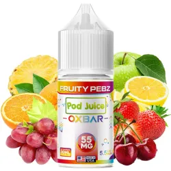 E-Liquid OXBAR Pod Juice Salt Nic 5.5% - Fruity Pebz 30 ml
