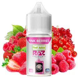 E-Liquid RAZ Pod Juice Salt Nic 3.5% - Pink Berries 30 ml