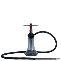 Embery Hookah - Mini Mono 2.0 Skull and Roses (Red & Black)