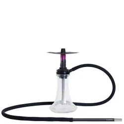 Embery Hookah - Mini Mono 2.0 Street Art (Purple and Black)