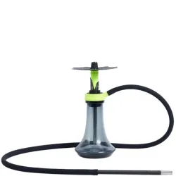 Embery Hookah - Mini Mono Customs Chornobyl (Light Green & Black)