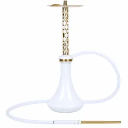 Embery Hookah - Mono-H 4.0 Supreme (Gold & White)