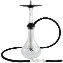 Gramm Hookah - Era Milky Way (White & Black)