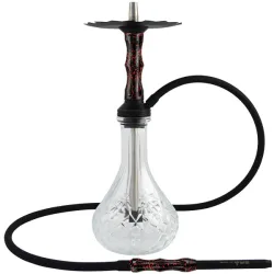 Gramm Hookah - Era Voyager (Black & Red)