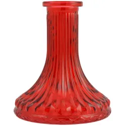 Hookah Base AM Candy Loop Medusa - 8" (Red)