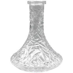 Hookah Base AM Craft Crystal - 10" (Transparent)