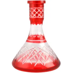 Hookah Base AM Craft Frosty - 10" (Red)