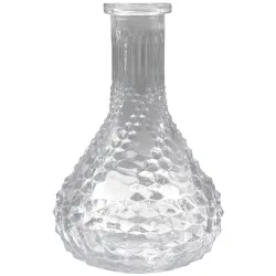 Hookah Base AM Drop Diamond - 11" (Transparent)