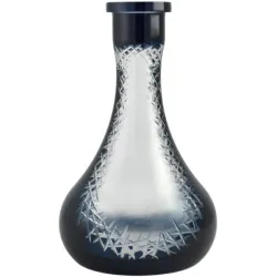 Hookah Base AM Drop Frosty - 11" (Black)