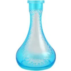Hookah Base AM Drop Frosty - 11" (Sky Blue)