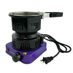 Hookah Charcoal Burner Amaren M32 - Purple