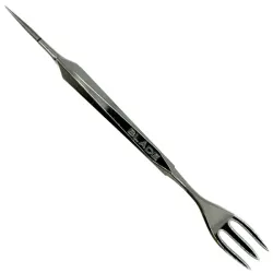 Hookah Tobacco Poker & Fork - Blade (Silver)