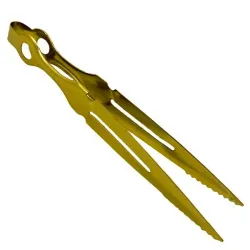 Hookah Tongs Blde (Gold)