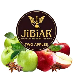 Jibiar Hookah Tobacco - Two Apples 250 gr