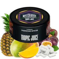 Must Have Hookah Tobacco - Tropic Juice (Gum, Mango, Pineapple & Passionfruit) 25 gr