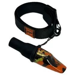 Personal Mouthpiece Lavart - Minor Nerikomi Bright (Oange & Black)