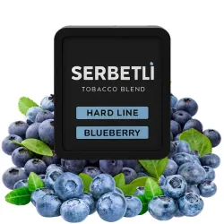 Serbetli Hookah Tobacco Hard Line - Blueberry 200 gr