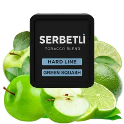 Serbetli Hookah Tobacco Hard Line - Green Squash 200 gr