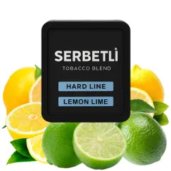 Serbetli Hookah Tobacco Hard Line - Lemon Lime 200 gr