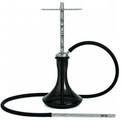 Trumpet Hookah - Moar Steel (Silver)