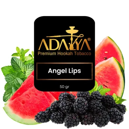 Adalya Hookah Tobacco - Angel Lips (Watermelon, Blackberry & Mint) 50 gr