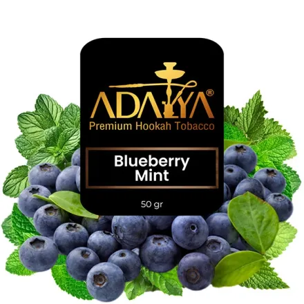 Adalya Hookah Tobacco - Blueberry Mint 50 gr Adalya Hookah Tobacco - Blueberry Mint 50 gr