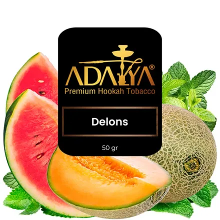 Adalya Hookah Tobacco - Delons (Watermelon, Melon & Mint) 50 gr