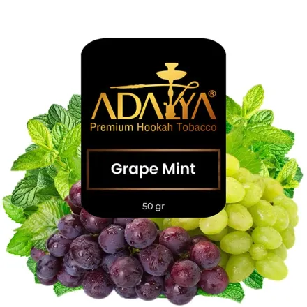 Adalya Hookah Tobacco - Grape Mint 50 gr