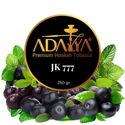 Adalya Hookah Tobacco - JK 777 (Acai & Mint) 250 gr