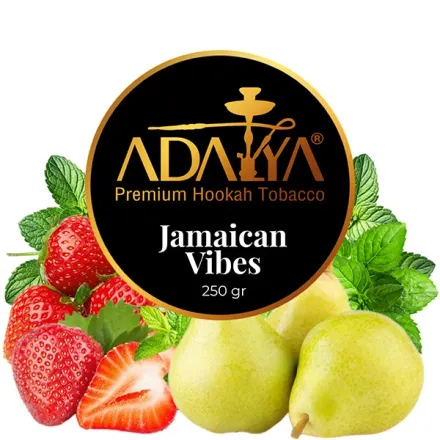 Adalya Hookah Tobacco - Jamaican Vibes (Pear, Strawberry & Mint) 250 gr Adalya Hookah Tobacco - Jamaican Vibes (Pear, Strawberry & Mint) 250 gr