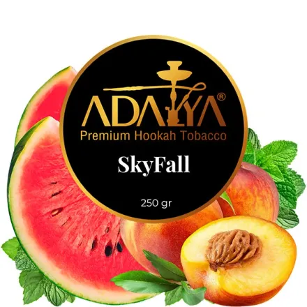 Adalya Hookah Tobacco - SkyFall (Mint, Peach & Watermelon) 250 gr