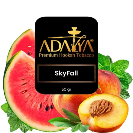 Adalya Hookah Tobacco - SkyFall (Mint, Peach & Watermelon) 50 gr