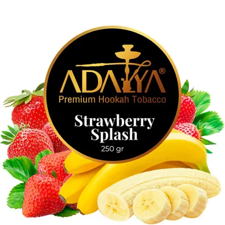 Adalya Hookah Tobacco - Strawberry Splash (Banana & Strawberry) 250 gr