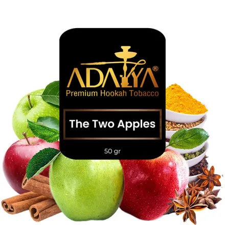 Adalya Hookah Tobacco - The Two Apples (Anise, Apples, Cinnamon & Spices) 50 gr