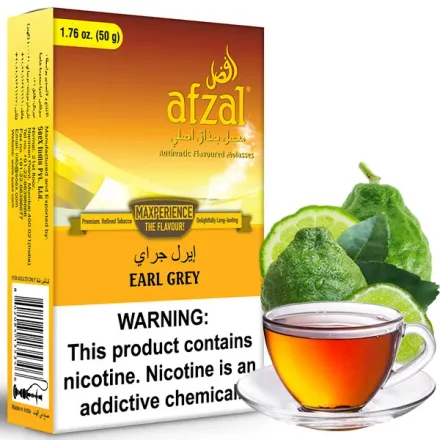 Afzal Hookah Tobacco - Earl Grey 50 gr