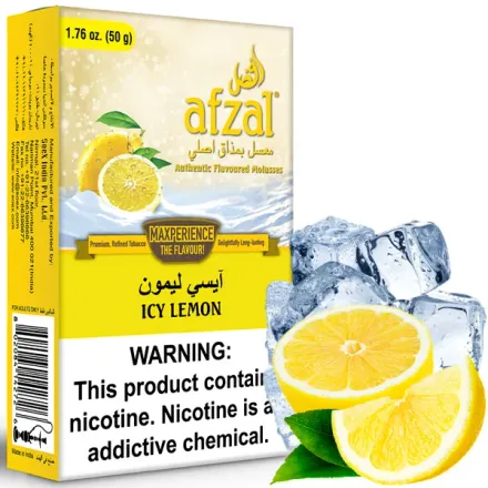 Afzal Hookah Tobacco - Icy Lemon 50 gr
