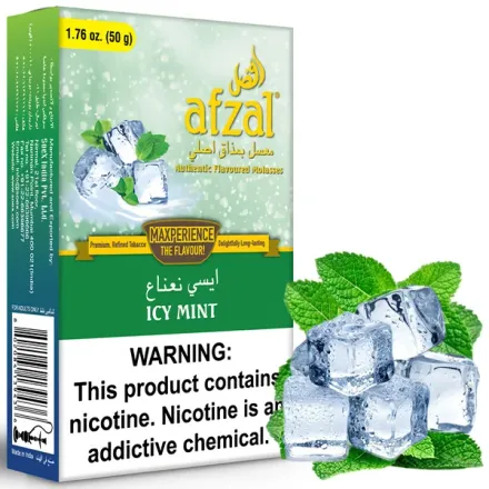Afzal Hookah Tobacco - Icy Mint 50 gr