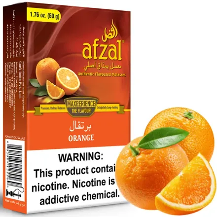 Afzal Hookah Tobacco - Orange 50 gr