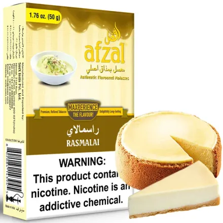 Afzal Hookah Tobacco - Rasmalai (Cheesecake) 50 gr