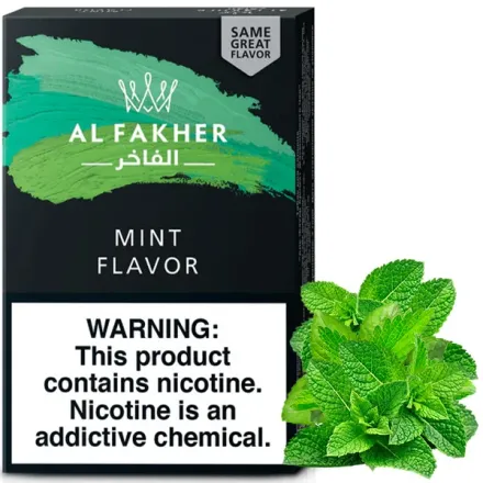 Al Fakher Hookah Tobacco - Mint 50 gr