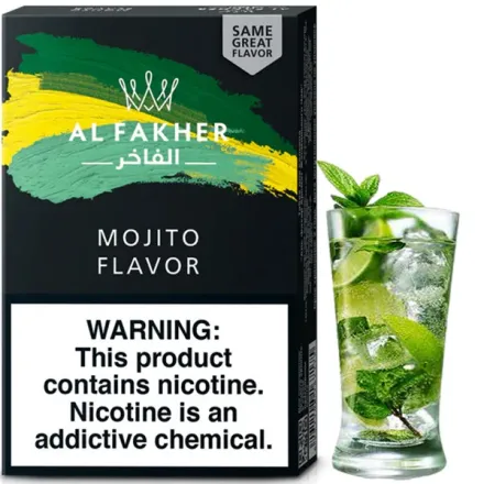 Al Fakher Hookah Tobacco - Mojito 50 gr