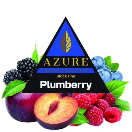 Azure Hookah Tobacco Black Line - Plumberry (Blueberry, Raspberry, Blackberry & Plum) 100 gr Azure Hookah Tobacco Black Line - Plumberry (Blueberry, Raspberry, Blackberry & Plum) 100 gr