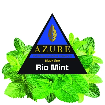Azure Hookah Tobacco Black Line - Rio Mint (Sweet Mint & Peppermint) 100 gr Azure Hookah Tobacco Black Line - Rio Mint (Sweet Mint & Peppermint) 100 gr