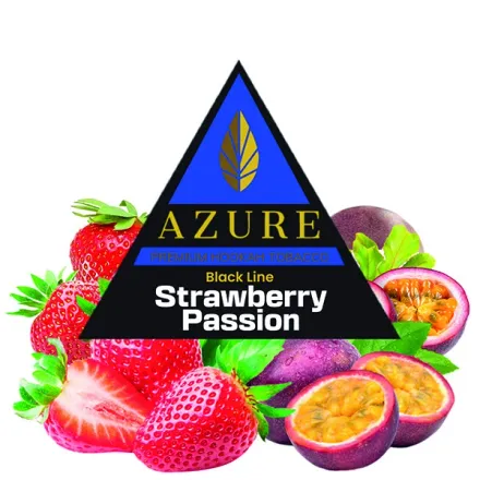 Azure Hookah Tobacco Black Line - Strawberry Passion 100 gr Azure Hookah Tobacco Black Line - Strawberry Passion 100 gr