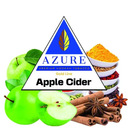 Azure Hookah Tobacco Gold Line - Apple Cider (Apples, Cinnamon & Spices) 100 gr