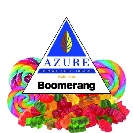 Azure Hookah Tobacco Gold Line - Boomerang (Jelly Candies) 100 gr